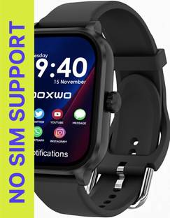 Doxwo New H9 Amoled Display, BT Calling, 100+ Sports Modes,7-Day Battery Life,Ai