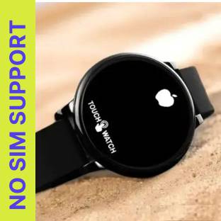 Bewada Trendy Digital Apple NA-Inspired Digital Round Dial Touch Screen Wali Watch