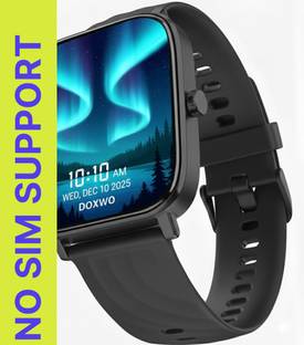 Doxwo H9 Amoled Display, BT Calling, 100+ Sports Modes,7-Day Battery Life,Ai voice