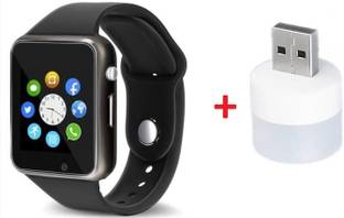 Avika Combo of Smart Watch & USB Bulb with 4G Calling, Camera