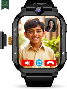GameSir SmartKids Black Y71 4G/5G Video Calling, GPS Locator, Two-Way Calling, Smartwatch
