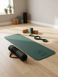 Quick Shel Lightweight,Anti-Slip,Soft EVA Mat with Carry Bag for Women & Men,Gym