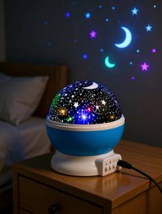 gamseria Star Master Rotating 360 Degree Moon Night Light Lamp Projector Night