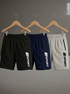 insanitee Printed Men Multicolor Regular Shorts