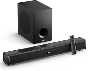 Mivi Fort H160 Soundbar, 160 Watts, 2.1 Channel, Multi-Input and EQ Modes, BT v5.1 160 W Bluetooth Soundbar