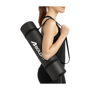 Boldfit for Men 8mm Women Nbr Yoga Mat Exercise Mat Workout Gym