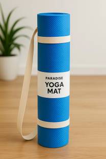 Paradise Yoga Mat for Men Women 4mm Exercise Mat Anti Skid Workout