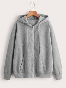 BEING WANTED Full Sleeve Solid Men Sweatshirt
