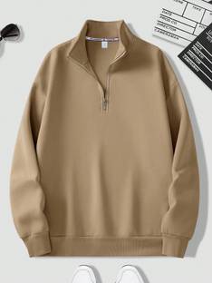HILFIRE REGION Full Sleeve Solid Men Sweatshirt