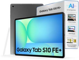 Samsung Galaxy Tab S10 FE+ With S Pen 8 GB RAM 128 GB ROM 13.1 inch with Wi-Fi Only Gaming Exynos 1580 Tablet (Gray)