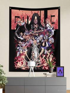 ComicSense Bleach Anime Thirteen Blades Printed Tapestry for Home Decor Bedroom Living