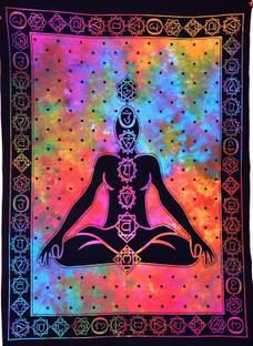 Padmika Exports Padmika Exports Chakra Yoga Seven Chakra Bohemian Tapestry (54"x60") Tapestry