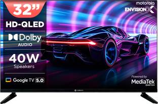Motorola 80 cm (32 inch) QLED HD Ready Smart Google TV