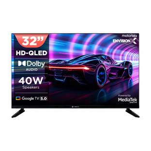 Motorola 80 cm (32 inch) QLED HD Ready Smart Google TV