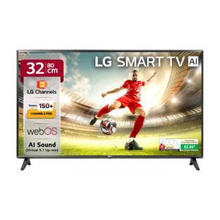 LG LR600 80 cm (32 inch) HD Ready LED Smart WebOS TV with Alpha5 Gen 6 AI Processor 150+ Free LG Channels AI Functions A