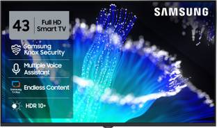 Samsung 108 cm (43 inch) Full HD LED Smart Tizen TV with