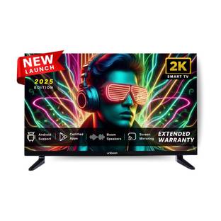 Uniboom ULTIMA 80 cm (32 inch) HD Ready LED Smart Android TV with 30W Sonic Boom Speakers - Aura Vision+ Display - Mobil