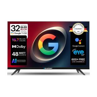 Blaupunkt 80 cm (32 inch) QLED HD Ready Smart Google TV 2026