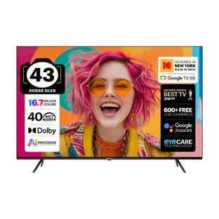 Kodak 108 cm (43 inch) QLED Full HD Smart Google TV 2026