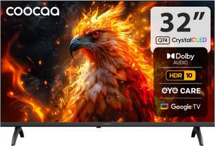Coocaa 80 cm (32 inch) QLED HD Ready Smart Google TV with