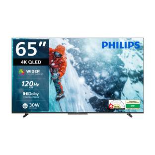 Philips 164 cm (65 inch) QLED Ultra HD (4K) Smart Google TV