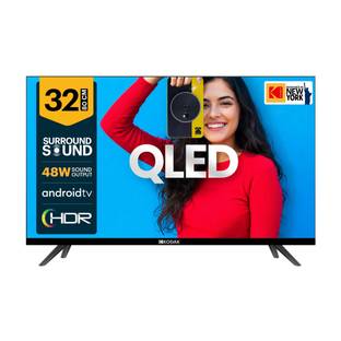 Kodak Matrix 80 cm (32 inch) QLED HD Ready Smart Android TV