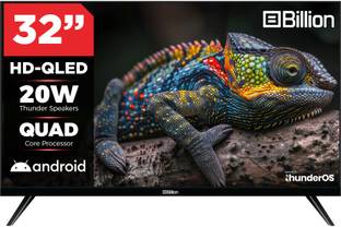 Billion 80 cm (32 inch) QLED HD Ready Smart Android TV 2025