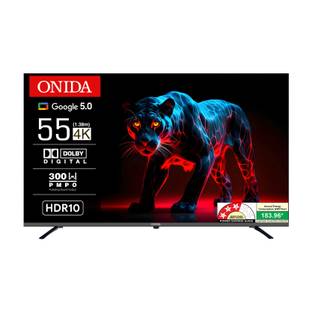 Onida 138 cm (55 inch) Ultra HD (4K) LED Smart Google TV