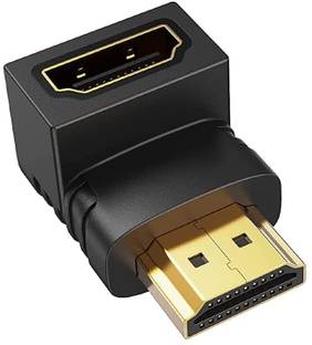 Sage TV-out Cable L Shape 90 Degree HDMI Male To Female Gold-Plated