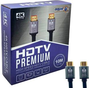 coolcold TV-out Cable Hdtv Premium 4kx2K UHD HDMI Cable 10M, High-Speed Hdtv