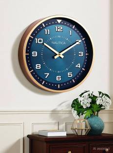 Nautica Analog 30 cm X 30 cm Wall Clock