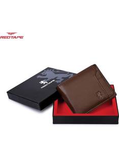 RED TAPE Men Casual, Formal Brown Genuine Leather Wallet