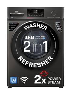 IFB 11 kg with 9 Swirl Wash, 2x Power Steam, Steam Refresh Program, Eco Inverter Motor, WiFi Enabled, DeepClean Powered 