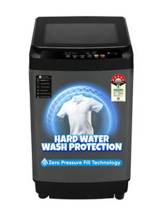 realme TechLife 7.5 kg with Hard Water Wash Protection & Zero Pressure Fill Fully Automatic Top Load Washing Machine Bla