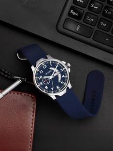 Matrix DD-0118-BLUE Day & Date Analog Watch - For Men & Women
