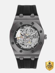 French Connection New Collection Stellar Skeleton Automatic Analog Watch  - For Men