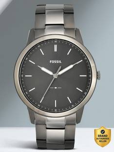 Fossil FS5459 The Minimalist 3H Grey Watch For Men