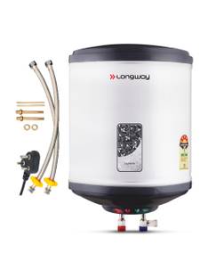 Longway Superb 15 L Storage Water Geyser 5 Star BEE Energy Rating | Multi Safety Functions