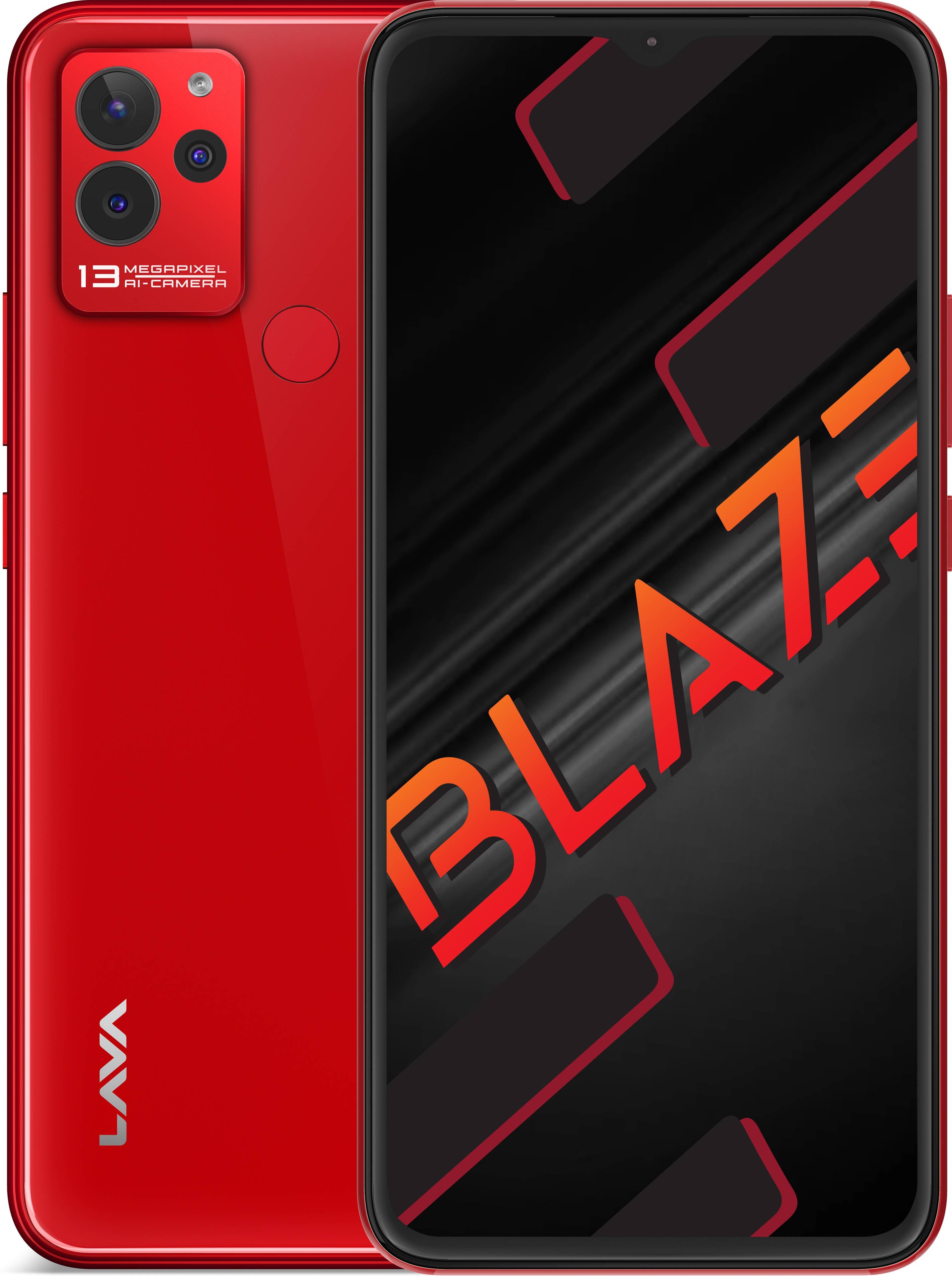 LAVA Blaze, front