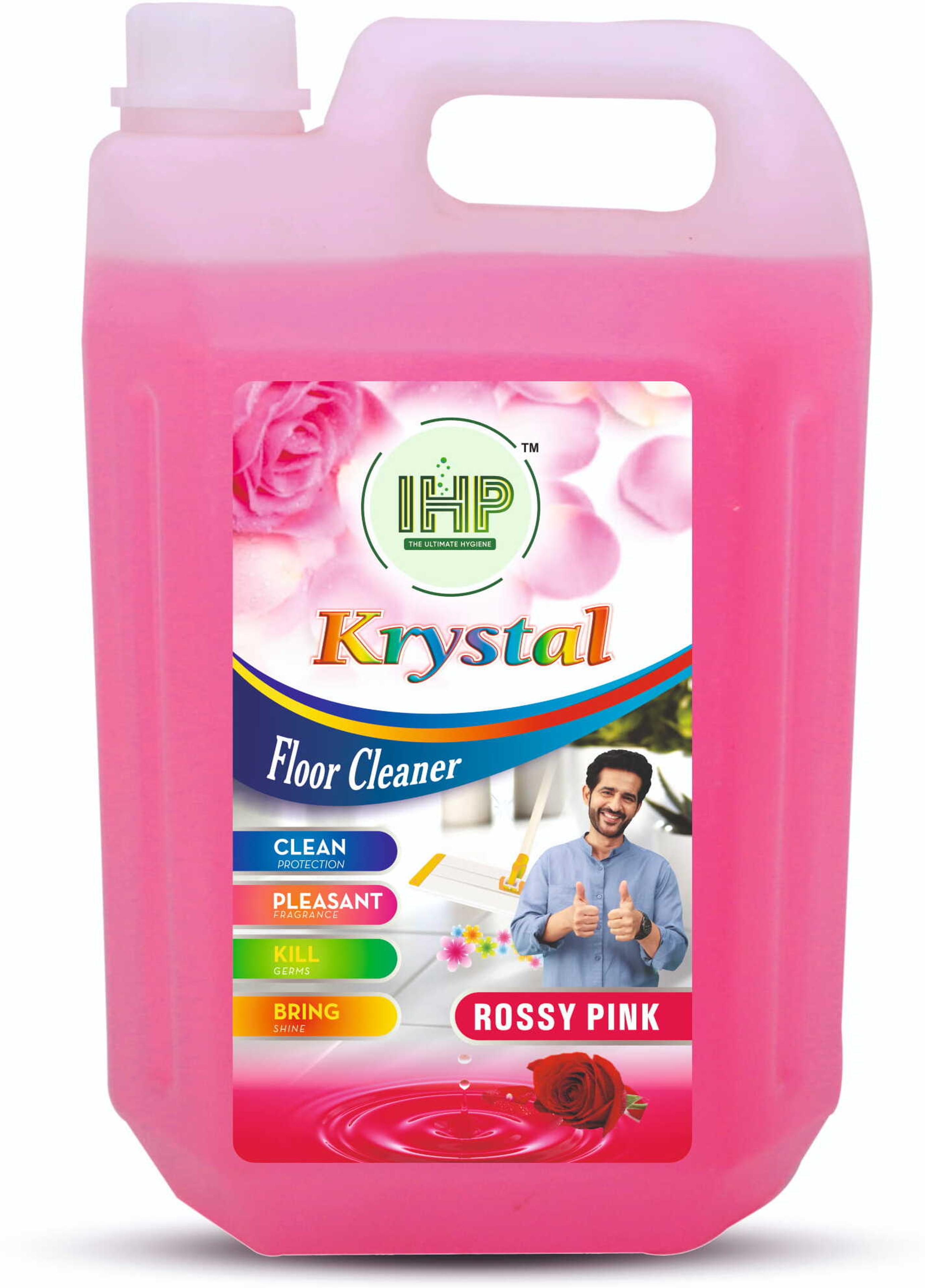 IHP ISHAN_KRYSTAL_PERFUMED FLOOR CLEANER 5L- ROSE Rose - 71% off at DetectaDeal