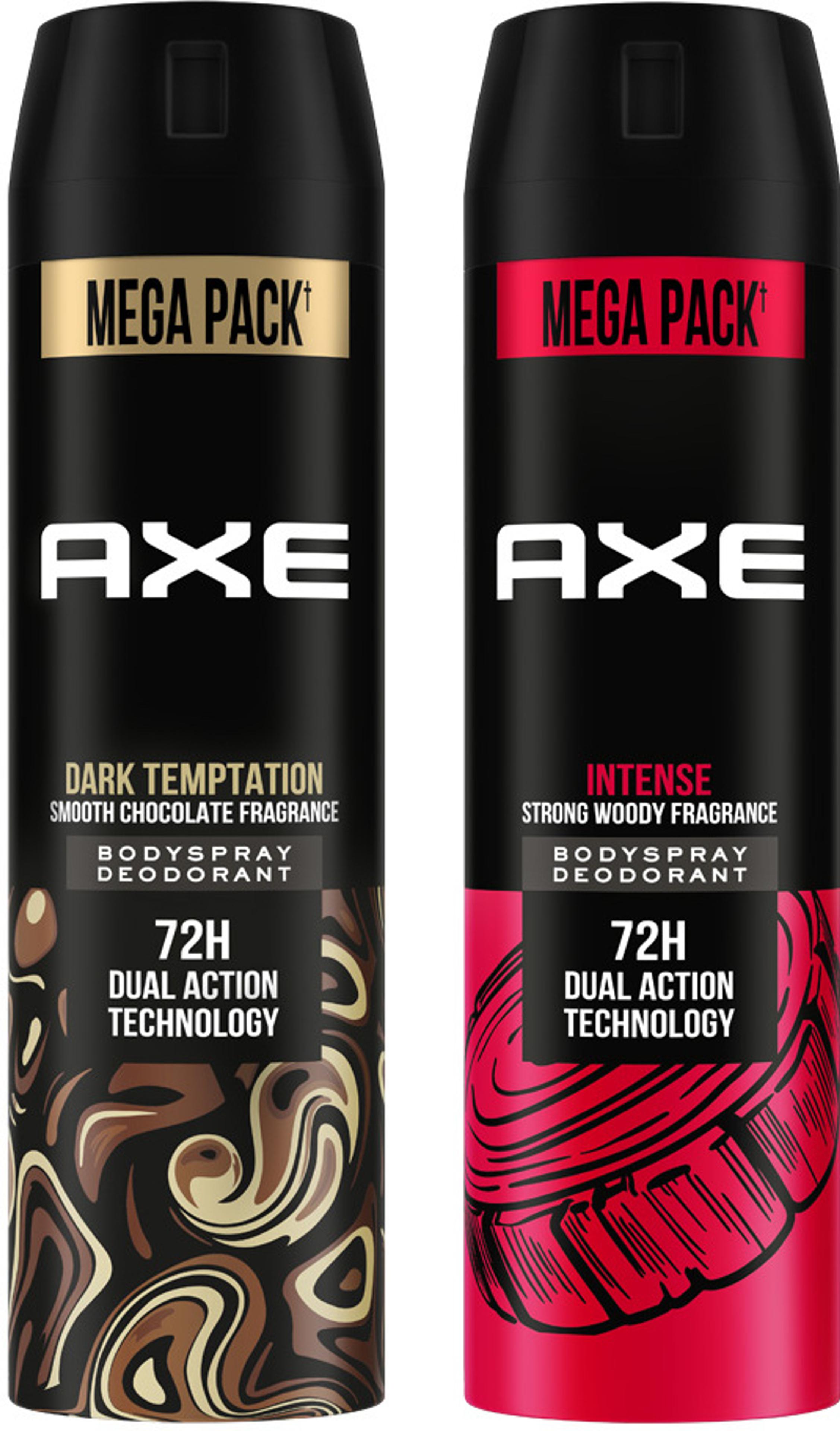 AXE Dark Temptation & Intense Deodorant Spray - For Men - 11% off at DetectaDeal