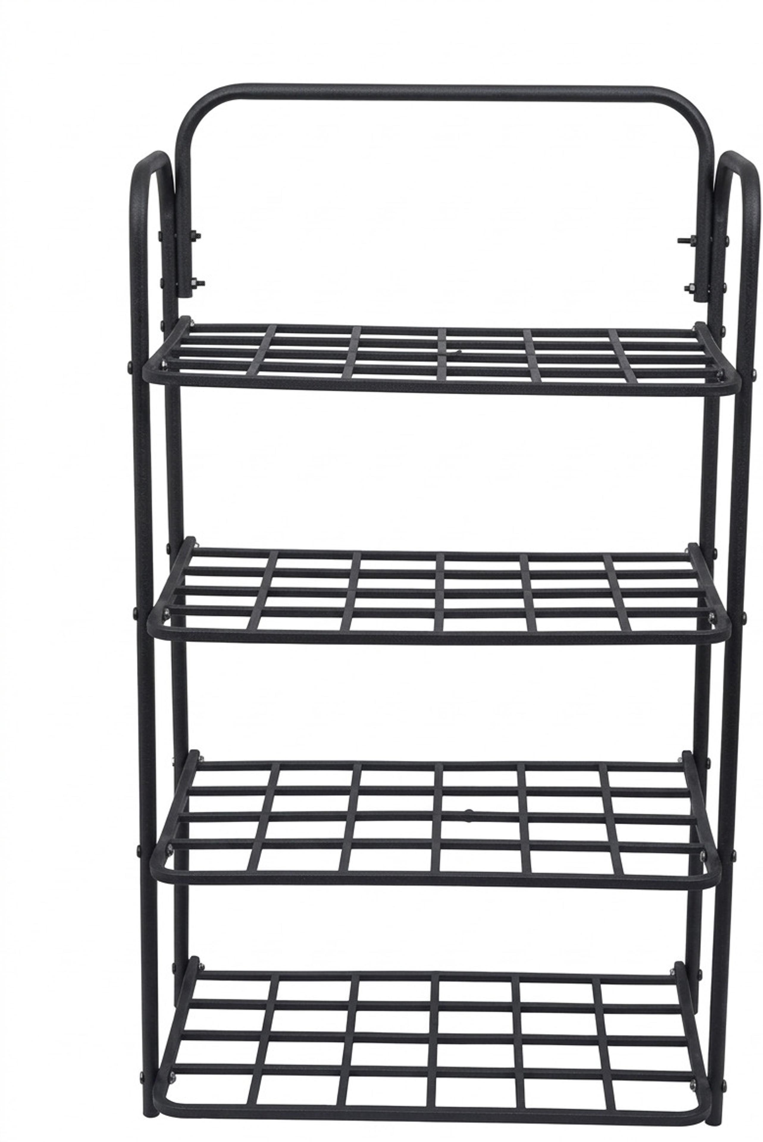 MD Kart 4 Layer For Home Durable and Multipurpose Shoe Rack Metal, Plastic Shoe Stand - 62% off at DetectaDeal
