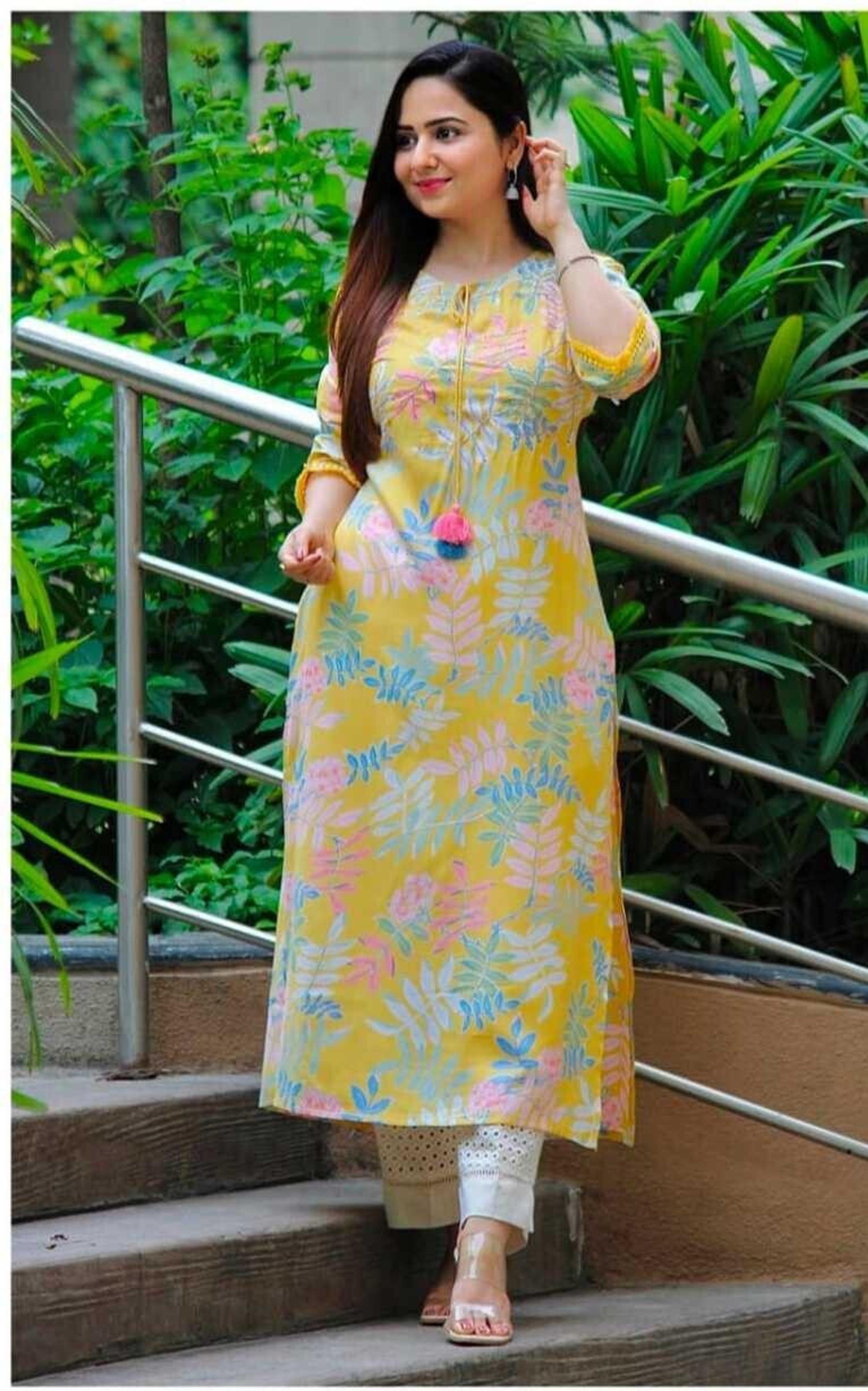 Sa Rasa Women Printed Kurta - 83% off at DetectaDeal