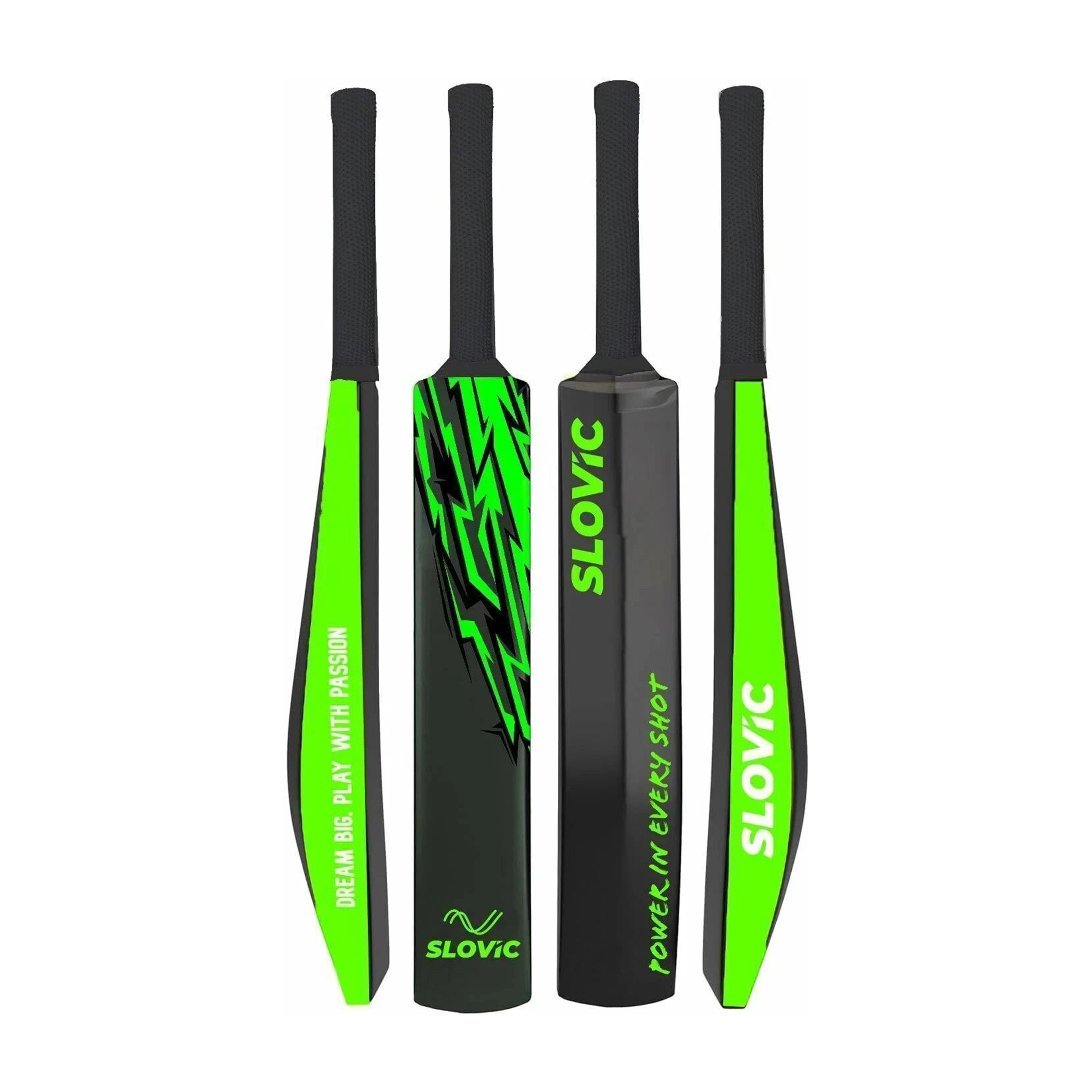 SLOVIC Lightweight Plastic Tennis Cricket Bat for Adults | Indoor & Outdoor| PVC/Plastic Cricket Bat For 15+ Yrs - 21% off at DetectaDeal
