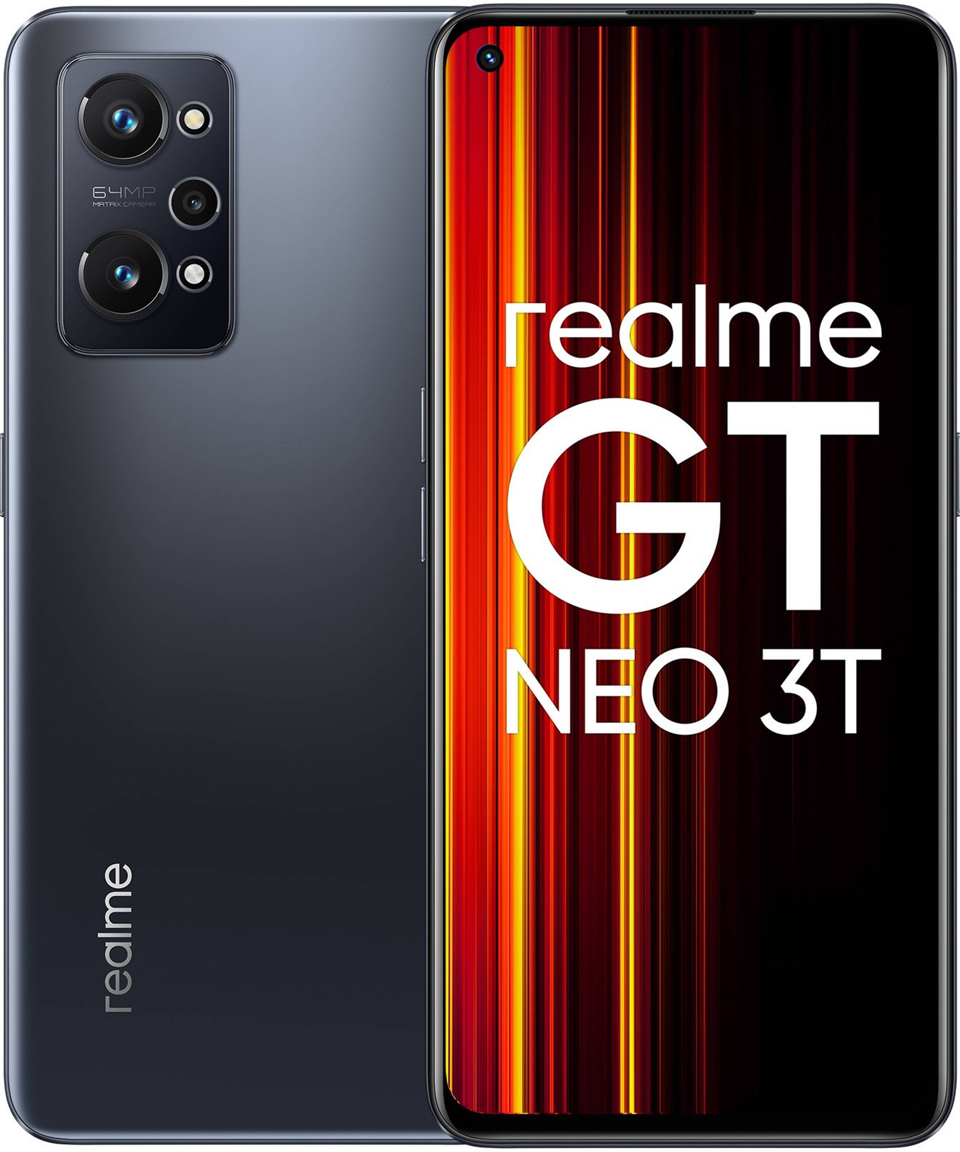 realme GT Neo 3T, front