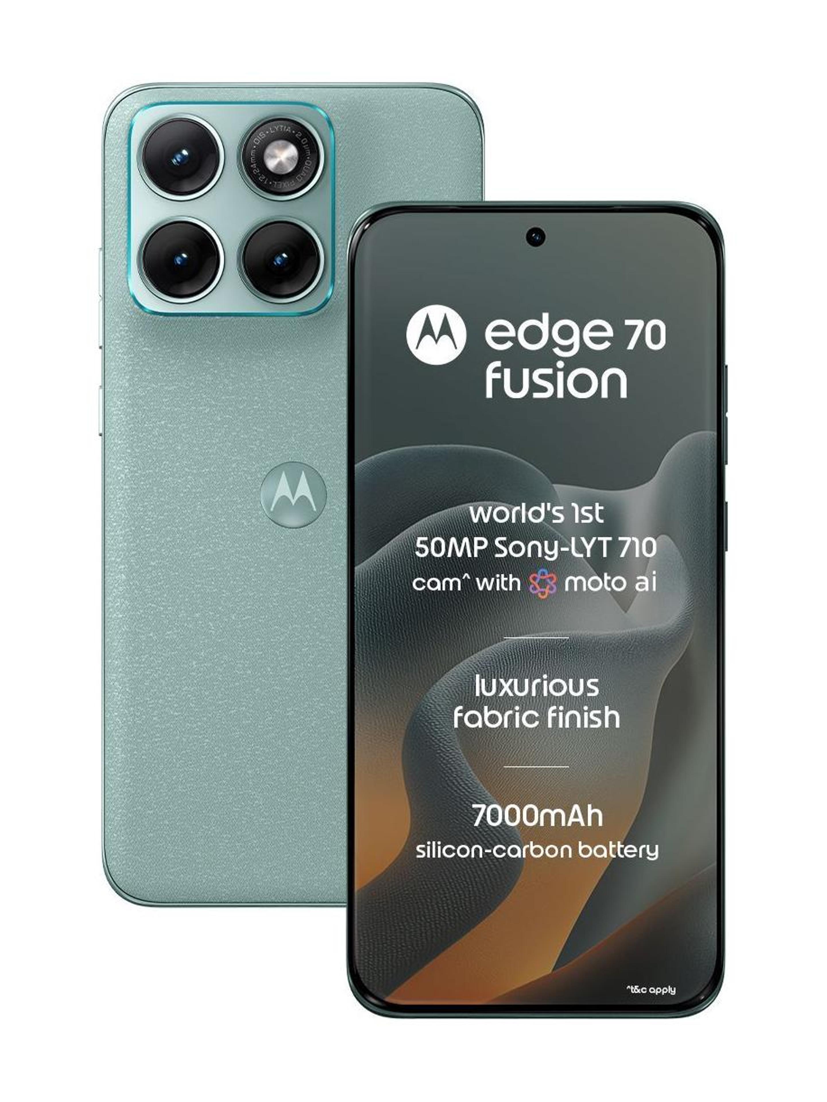 MOTOROLA Edge 70 Fusion Snapdragon (Pantone BLUE SURF, 128 GB) - 38% off at DetectaDeal