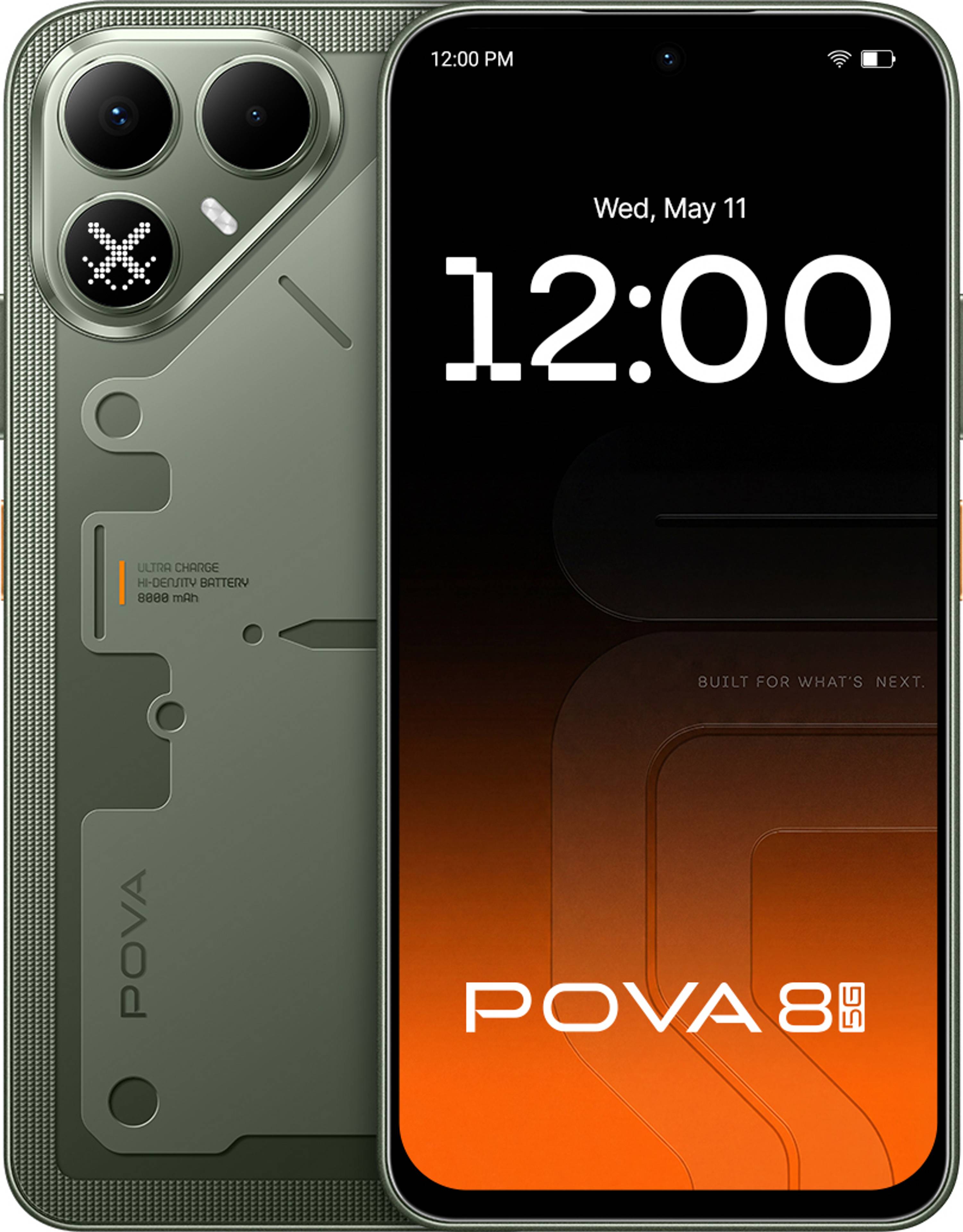 Tecno Pova 8 5G, front
