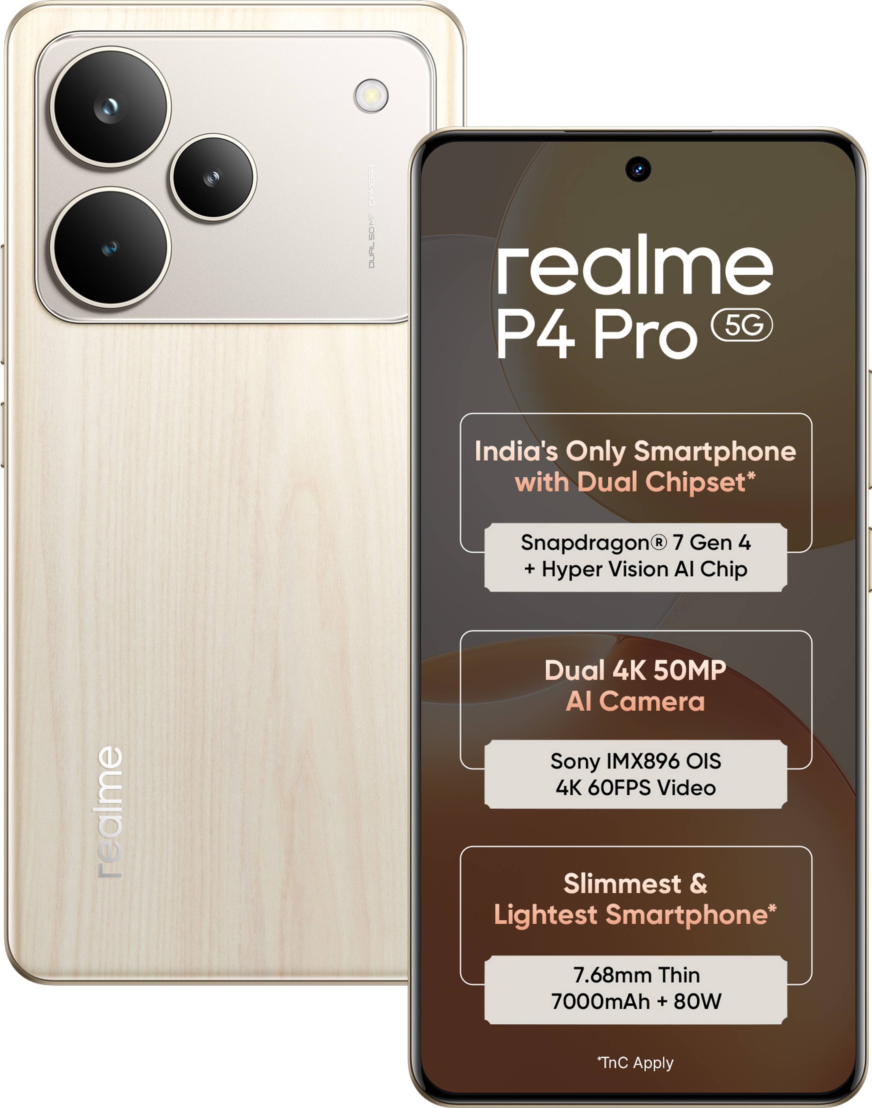 realme P4 Pro 5G, front