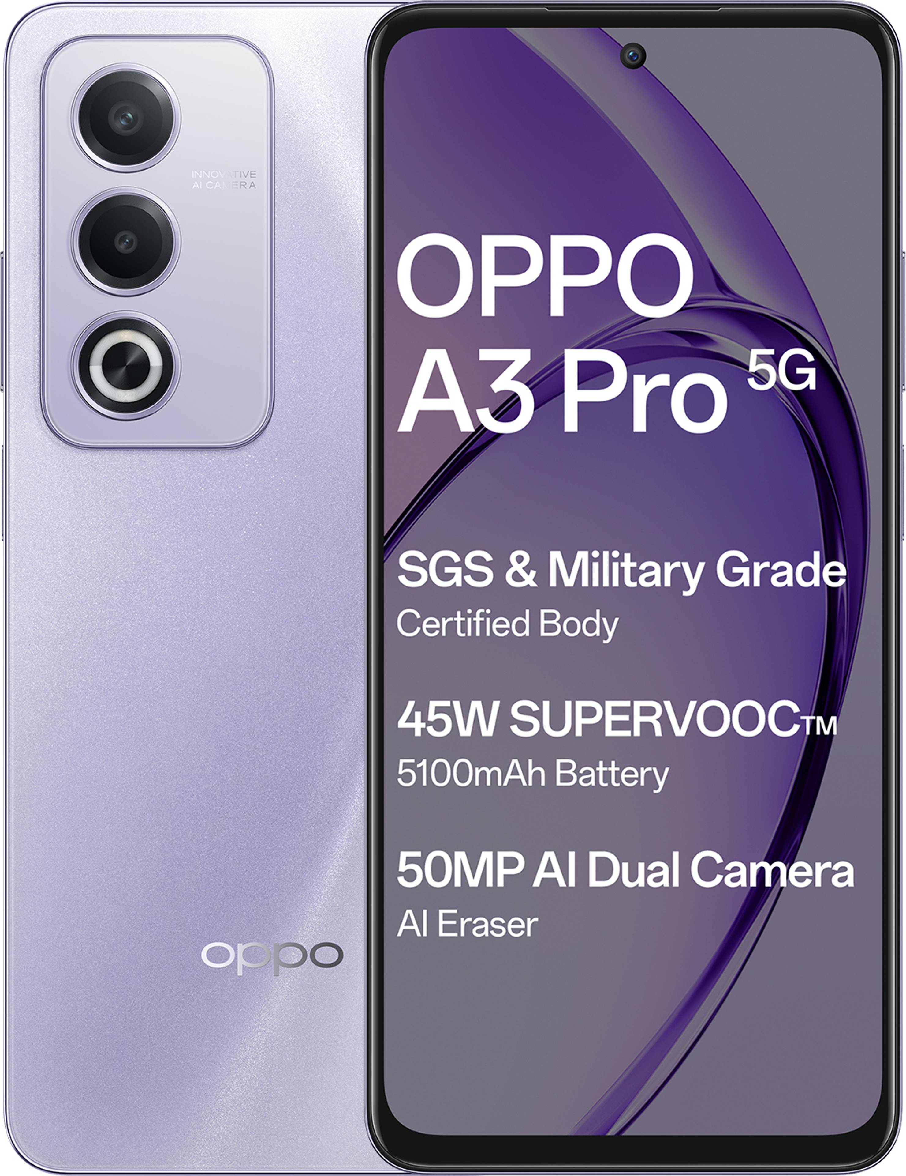 OPPO A3 Pro 5G, front