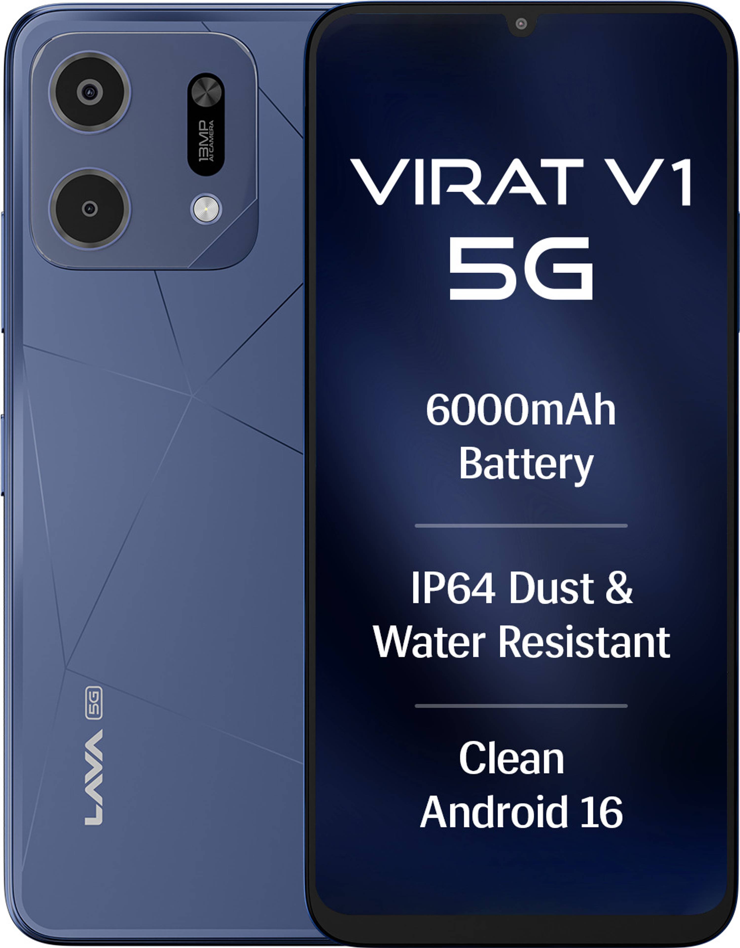 LAVA Virat V1 5G, front